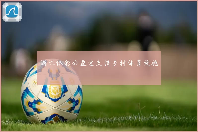 浙江体彩公益金支持乡村体育设施