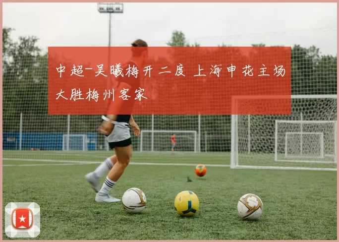 中超-吴曦梅开二度 上海申花主场大胜梅州客家