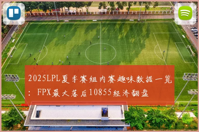 2025LPL夏季赛组内赛趣味数据一览：FPX最大落后10855经济翻盘